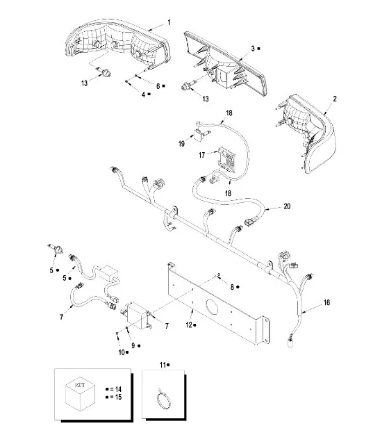 395573A1 - Фара головная правая TJT9